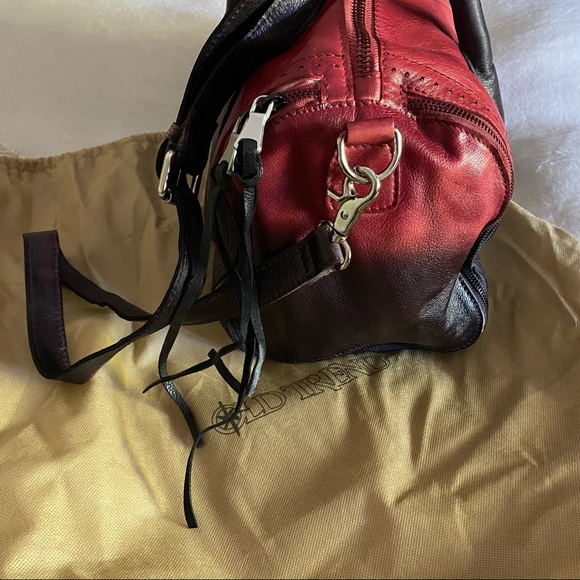 Old Trend hand painted ombre satchel - Picture 5 of 16